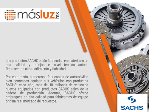 Kit De Embrague Jetta 1.8l 4 Cil 2010 Sachs Garantizado Foto 3