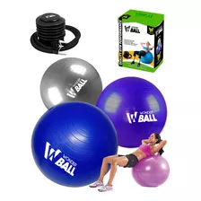 Balón De Pilates Con Inflador De 55 Cm