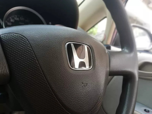 Emblema Negro Para Volante Honda Civic 2006-2018 Foto 3