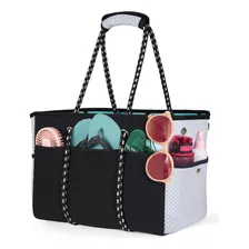 Bolsa De Lona Para Mujer Bolsa Playa Tote Bag Impermeable