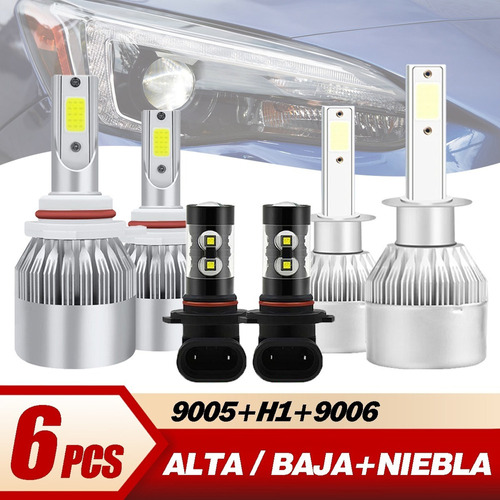 Para Subaru Kit De Luces Led 8000lm Luz Alta+baja+niebla Foto 10