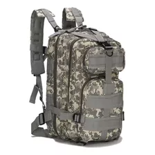 Mochila Militar Assalt Tática Masculina Feminina Impermeável Cor Cinza