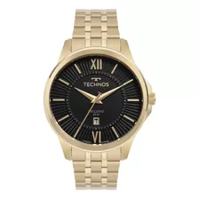 Relógio Technos Analógico Classic Executive Dourado 2117lfb