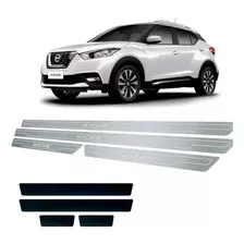 Nissan Kicks 2016/2024 Soleira Bs Em Inox