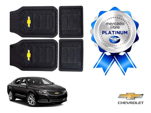 Tapetes Uso Rudo Logo Chevrolet Impala 2014 A 2019 Original Foto 4