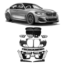 Kit Para-choque Dianteiro Bmw G20 M3 Black Vo6