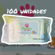 Toalhas Umedecidas Sem Fragrância Refresca Cães Gatos Lenço