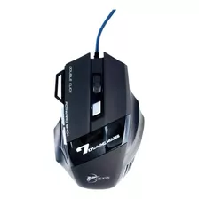 Mouse Para Jogo Game X7 6000 Dpi Usb 1.8m Cor Preto