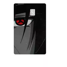 Adesivo Para Cartão De Crédito/débito Itachi Naruto