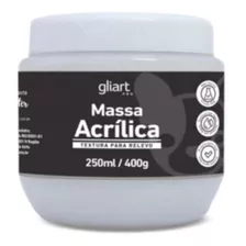 Massa Acrilica (textura Para Relevo) 250ml/400g Gliart