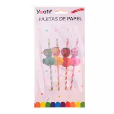 Pajitas De Papel Frutas