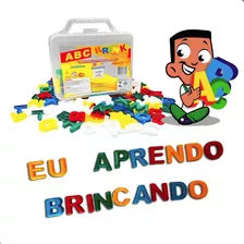Brinquedo Pedagógico Alfabeto Infantil Alfabetização 3cm Top