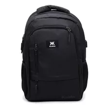 Mochila Porta Laptop De Caballero kaida Ka24-209 Negro