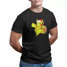 Playeras De Pokemon Pikachu Navidad