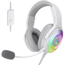 Audifonos Gamer Redragon Pandora H350 Rgb 7.1 Blanco