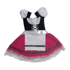 Vestido Alema Infantil Rosa