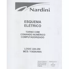 Esquema Elétrico Do Nardini Logic-220 E 250 Com Cnc Mcs