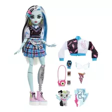 Monster High Boneca Frankie Stein Com Pet/ Acessorios Mattel