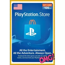 Psn Card 100 Usd (usa) Ps4/ps5/ps3