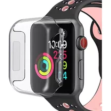 Capa Bumper Para Apple Watch Iwo 38/40/42/44 Se Acrílico