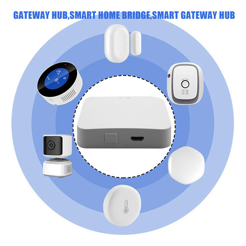 Tuya Zigbee Smart Gateway Hub Puente Domstico Inteligente T Foto 8