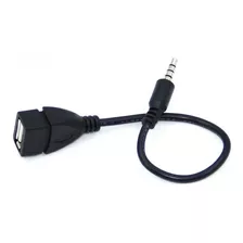 Cable Auxiliar De Audio Jack 3.5mm A Usb 2.0 De Enchufe