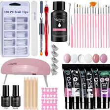 Kit De Gel De Uñas De Poli 49pieza (s)