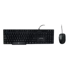 Teclado Y Mouse Antiderrames Para Uso Rudo Alambrico Usb