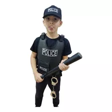Fantasia Policial Com Acessórios Juvenil