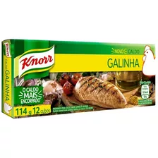 Caldo De Galinha Knorr Mais Sabor Caixa C/ 12 Tabletes 114g