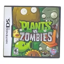 Plants Vs. Zombies - Nintendo Ds Completo Original