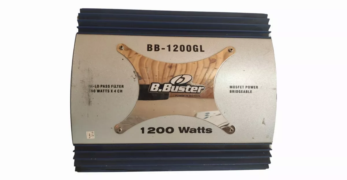 Módulo Amplificador B-buster Bb-1200 Gl Usado