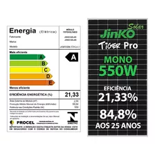 Painel Solar Fotovoltaico Painel Jkm550m-72hl4-v Tiger Pro 5