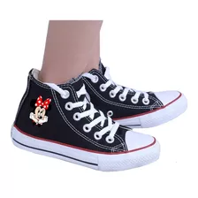 Tênis All Infantil Minnie Cano Alto Star Varias Cores