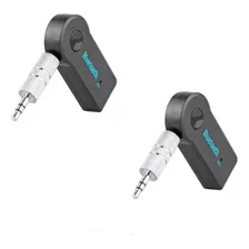 Kit 2 Adaptador Receptor Bluetooth Usb Musica P2 Som Carro