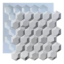 Forma Molde De Gesso 3d Cimento Abs Placa Torino 50x50