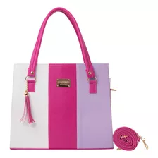 Bolsa Para Mujer Fana Irem Color Buganvilia / Lila Preciosa