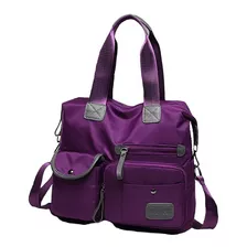 Bolso Multiusos Casual Para Dama Jingpinpiju Impermeable