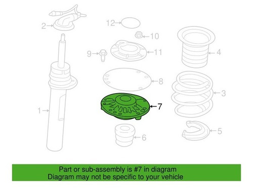 Base Amortiguador Mini Cooper 2015 En Adelante F55 F56 F60 Foto 5