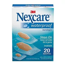 Vendajes Transparentes Impermeables Nexcare, Permanece En El