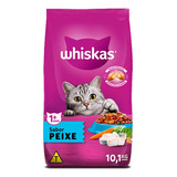 Alimento Whiskas 1+ Para Gato Adulto Sabor Pescado En Bolsa De 10.1Â kg