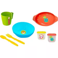 Kit Papinha Plus Infantil 7 Peças Criança Alimentação