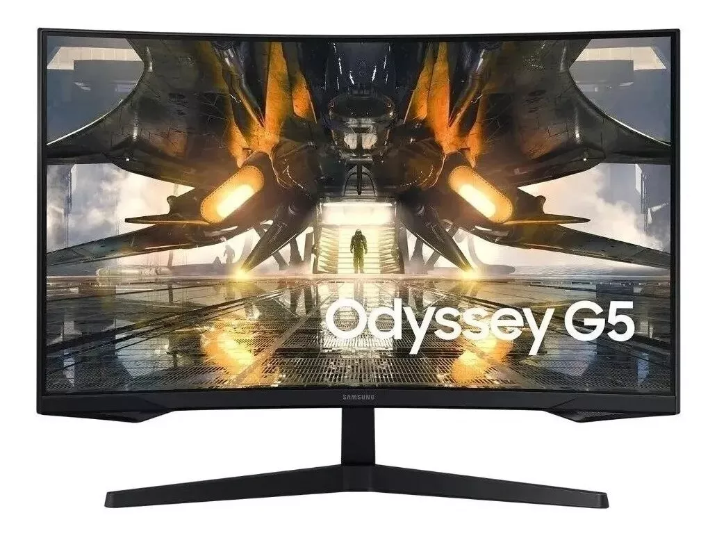 Monitor Curvo Samsung 32 - G5 Odyssey Gamer Negro