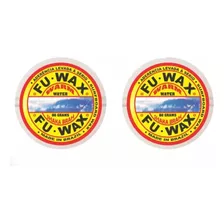 Parafina Fu Wax * Kit Com 2 * Parafina De Surf By Fuwax