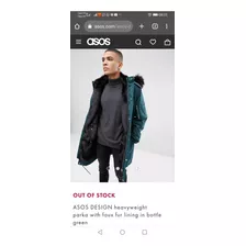 Campera Parka Asos.