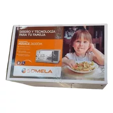 Horno Microondas Somela Mirage 2600dm Espejado 1400w 26 Lts