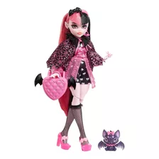 Boneca Monster High Draculaura 28cm Com Acessórios - Mattel