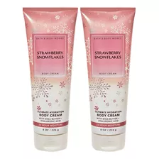 Bath & Body Works Strawberry Snowflakes Ultimate Hydration B