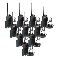 10 Radios Uhf Pro1000 16 Canales Compatible Kenwood Motorola