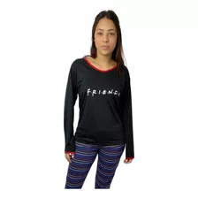 Pijama Feminino Inverno De Estrela Manga Comprida - Promoção